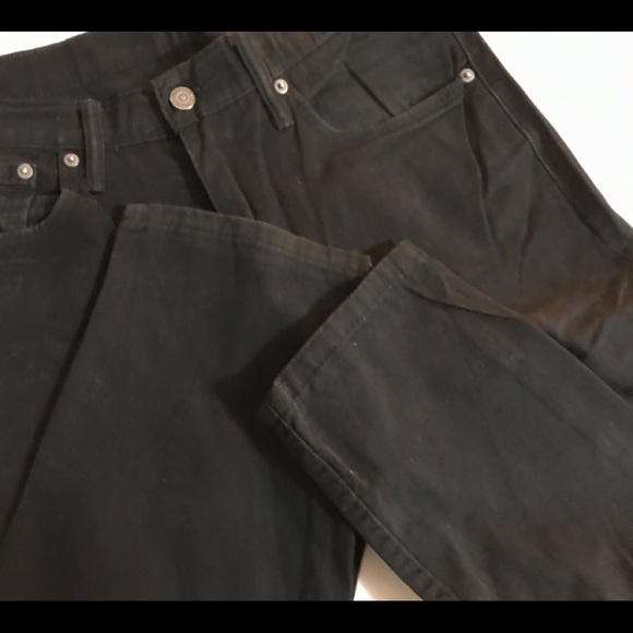 SOLD Levi’s 512 Slim Skinny Fit Jeans 32x32 Black - Picture 3 of 4